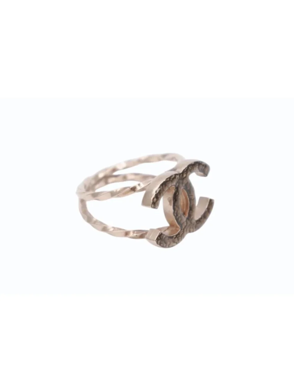 Chanel CC Logo Ring Gold